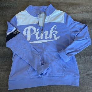 VS PINK Quarter-Zip Sweatshirt